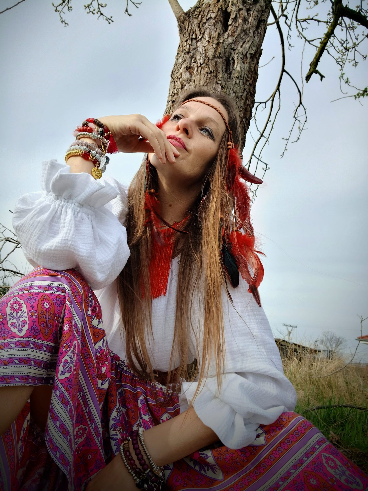 PÍRKOVÁ BOHO ČELENKA